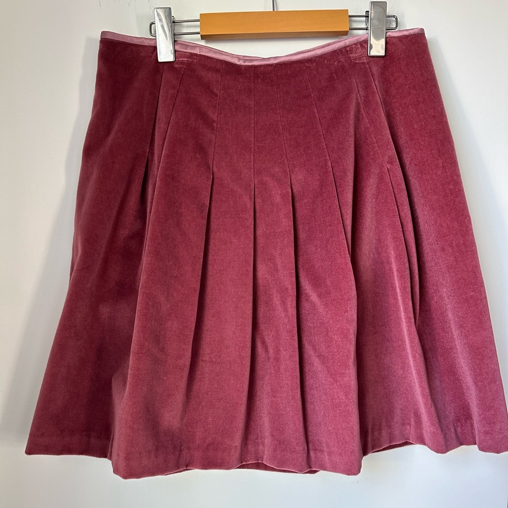Rebecca Taylor Size 10 Skirt pleated pink